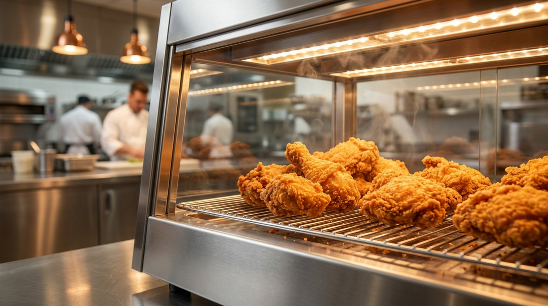 Por qué su pollo pierde el crujido después de la freidora (y lo que hacen las cocinas que nunca fallan)
