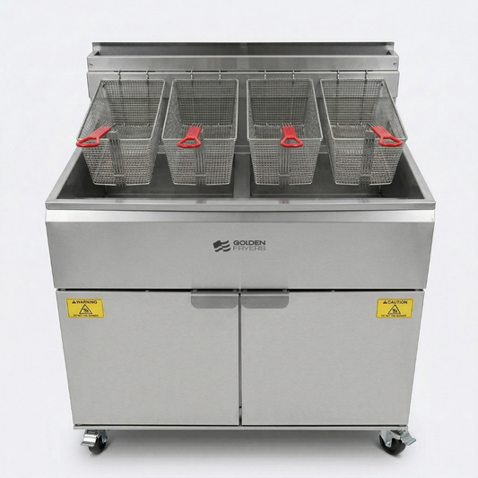 FREIDOR DOBLE INDUSTRIAL DE ALTO REDIMIENTO - FD4050LAM